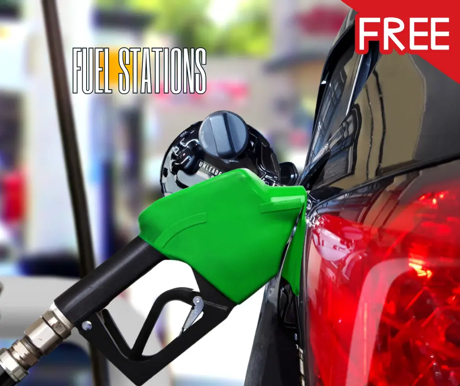 car fuel station